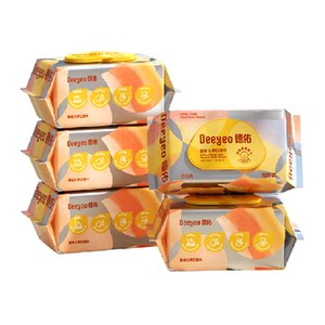 
Deyou wet wipes thickened for children and babies special newborn wipes for hands, mouth and farts, baby wet wipes bag