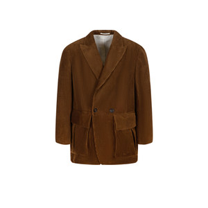 
Sketch men's autumn and winter new casual loose suit corduroy retro elegant fashionable design jacket top