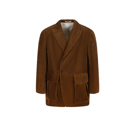 
Sketch men's autumn and winter new casual loose suit corduroy retro elegant fashionable design jacket top