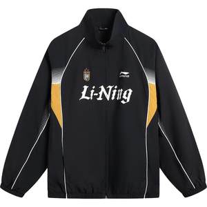 
Li Ning Jacket Men's Autumn and Winter New Couple Stand Collar American Retro Jacket Top Fans Loose Sports Windbreaker Women