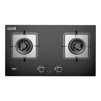 Linnei Gas Stove - Double Burner Built-in Natural Gas Stove