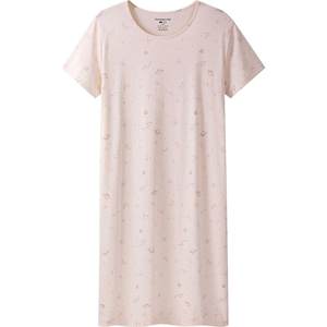 
Three Guns Home Suit Short Sleeve Night Dress Women's 2025 Summer Water Soft Cotton Pure Cotton Breathable Casual Sweet Women's Home Skirt