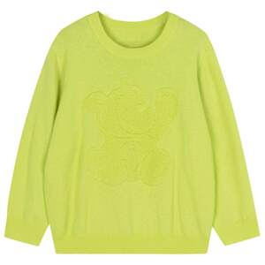 Soft wool woobaby children's sweater for boys and girls autumn and winter wool sweater pullover top