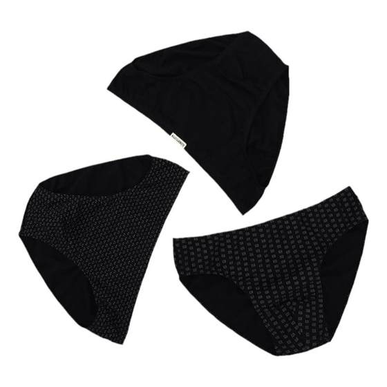 
Cotton element men's underwear triangle mid-waist boys breathable underwear pure cotton loose solid color briefs 1211130