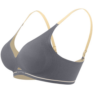 
Girls' bra, middle and high school students' development period sports vest, three-level seamless soft support, no steel ring underwear for women