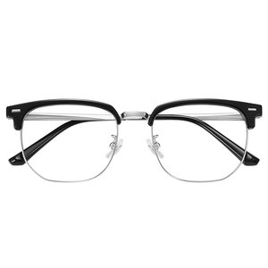 
Sven half-frame glasses men's science and engineering men's myopia can match the degree of anti-blue radiation ultralight pure titanium eye frame