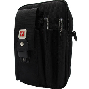 
Men's mobile phone bag wearing belt with large capacity 6 inches 7 inches large screen slanted cross-border mobile phone waist bag outdoor casual hanging bag men