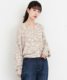 DU Family K+ 21 Spring's temperament and style of passenger for butterfly gauze thick coat knitted cardigan
