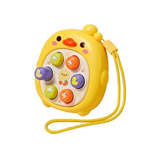 
Beat the gopherm on your palm and press Le baby early education 0-1 year old baby finger press 6 months 8 children's toys