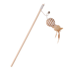 Cat toy teasing cat stick cat self -relief little mouse with a bell with a bell, biting cat cat kitten consumes physical supplies