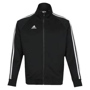 Adidas Adidas 2025 Spring and Autumn Jacket Men and Women Black Casual Sports Standing Collar Jacket TR30JT-BW