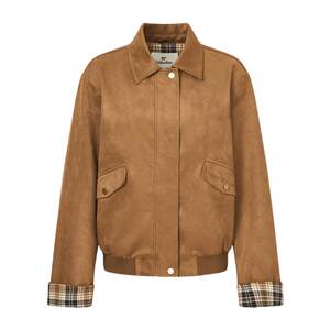 
[Lightweight Lapel] GOLDEN BEAR/Golden Bear Spring Women's Retro Barn Style Pattern Short Jacket