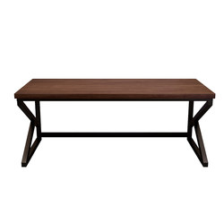 K-shaped solid wood computer desk home desk