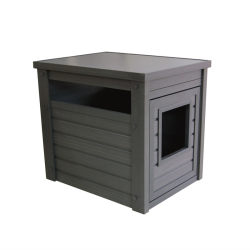 Free shipping for cat litter box ECOFLEX cat toilet cabinet