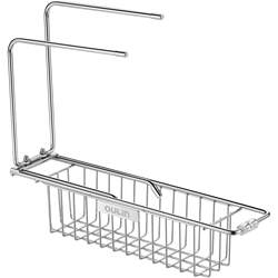 Retractable drain rack stainless steel rag rack