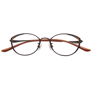 
Japanese FaceFonts glasses frame for women, pure titanium, ultra-light, myopic, small face, fashionable full-frame temperament glasses frame 141
