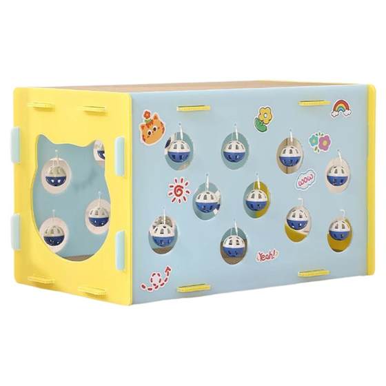 Cat toys toys toys toys to make fun of cat sticks and cats to relieve boredom by cats. Cat scratching board cat tunnel cat nest multi-functional toys