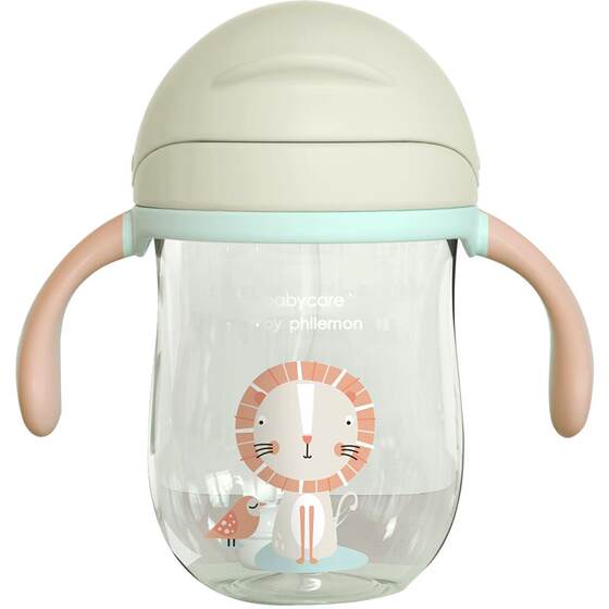 
babycare sippy cup baby learning drinking cup baby anti-choking anti-leakage ppsu bottle children's water cup duckbill cup