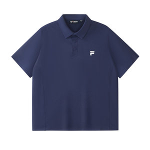 
Moisture-absorbent quick-drying top FILA FUSION official men's 26 new men's T-shirt short-sleeved POLO shirt