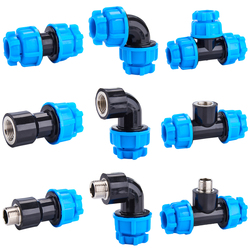 Pe20 Water Pipe Joint Accessories Pe Pipe Quick Connector Pipe Fittings Water Pipe Direct 4 Minutes 20 Quick Connect Union