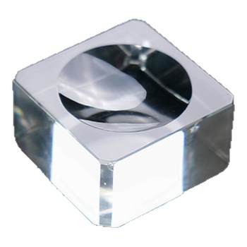 Crystal ball base display stand groove bottom bracket