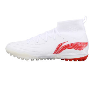 
Little Li Ning Jiying 3 Mid-range TF Spikes Training Cushioning Football Shoes Adult Men's Sole Anti-Twisting Film