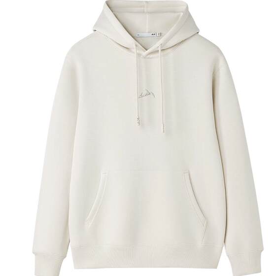 
HLA/Hailan Home Mountain Not High Series Sweatshirt 2025 Autumn New Hooded Embroidered Underwear Top Men's Clothing