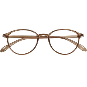 
Ultra-light oval small frame glasses for women myopia can be matched with height-number retro brown anti-blue light small face exclusive eye frame