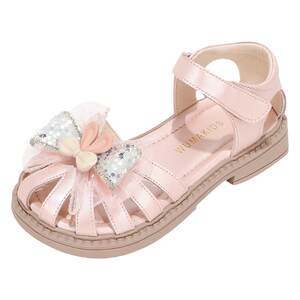 
Wuma Girls Shoes Children's Princess Shoes 2026 New Summer Style Little Girls Baotou Fashion Summer Soft Soled Sandals