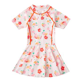 Moms must stock up! 2025 new children's one-piece swimsuit