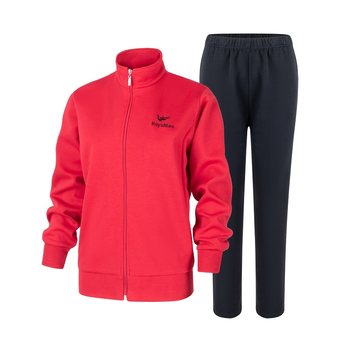 Middle-aged mother's spring and autumn coat and top pure cotton two-piece set