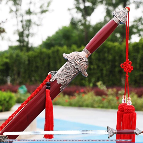 Huanglong Taiji меч наполовину жесткий меч силен и долговечен