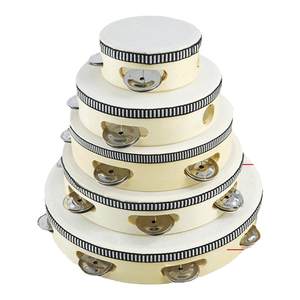 Orf Uyghur Grade Examination Special Dance Props Hand-drum Musical Instruments Kindergarten Children's Xinjiang Bell Drum Ling Ling Tan
