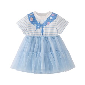 
Girls' dresses, baby princess dresses, sweet gauze dresses, children's fashionable dresses, 2026 summer new children's summer clothes
