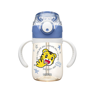 
Thermos children's summer water cup kindergarten baby straw cup PPSU bottle material can be steamed and sterilized at high temperature
