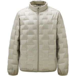 
Camel Men's Lightweight Goose Down Jacket Men's 2026 Autumn and Winter New Fashion Dad Spare Ribs Down Jacket Thin Jacket