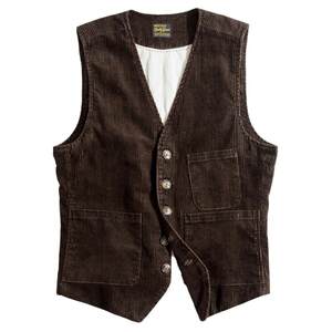 
Maden workwear American retro hunting vest corduroy vest Amei Kaji vest jacket British style men's spring