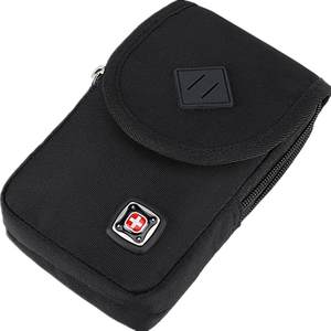 Swiss Army Knife mobile phone pocket bag wears belt vertical models outdoor leisure climbing mobile phone bag 6 -inch 7 -inch small hanging tide