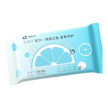 
Paiweining 0 alcohol-free children's maternal and infant hygiene wipes hand and mouth tableware disinfection and sterilization small package single piece