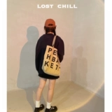 Потерянные холодные буквы плечо sanochbags с большой способностью к сумке.