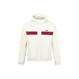 
Umbro Umbro official cotton clothing 2026 spring new comfortable raglan sleeve retro football style hooded jacket for men