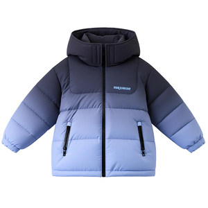 
ask90 velvet New Year's greetings children's down jacket boys' white duck down 2025 winter new coat