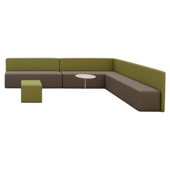 
Nordic modern minimalist reception corner sofa office leisure combination B&B hotel exhibition waiting sofa