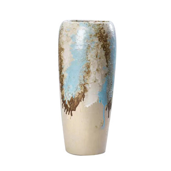 Potless ceramic vase rich bamboo simplicity flower insertion

