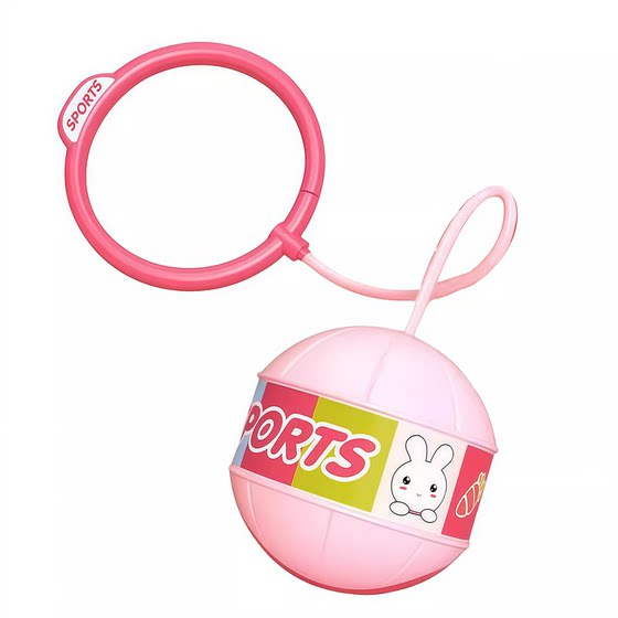 Children's toy jumping ball flash, throwing jumping ball light -emitting popcorn foot ring, feet, male girl bouncing sports