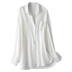 
Tonight Hexi sexy pajamas 2025 new boyfriend style shirt large size pure lust style nightgown loose lace suit