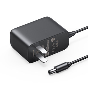 
Green Lian 12V power adapter 5V2A3A1A DC suitable for optical cat surveillance camera computer display desk lamp electronic piano audio set top box mobile hard disk router charging cable round hole