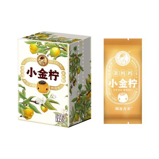 Lancang Ancient Tea 24 Year Xiao Jinling Lemon Black Tea - 12g