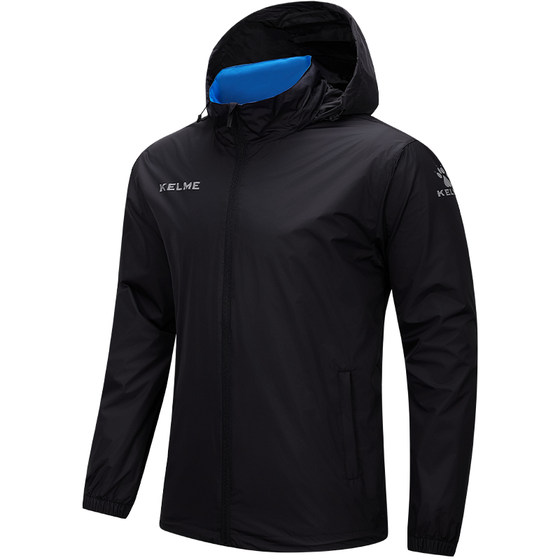 Kelme Calmei sports trench coat men's football training windbreaker raincoat running children's outdoor training jacket charge
