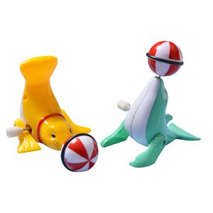 
Wind-up toy small animal sea lion top ball wind-up can run spinning dolphin nostalgic children babies infants